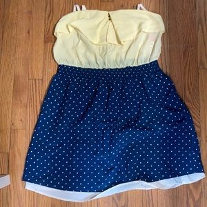 NWT strapless dress